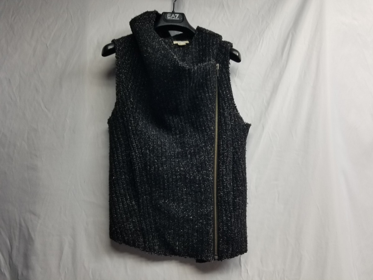 Helmut Lang Sweater Women's P XS S Vest Full Zip Jacket