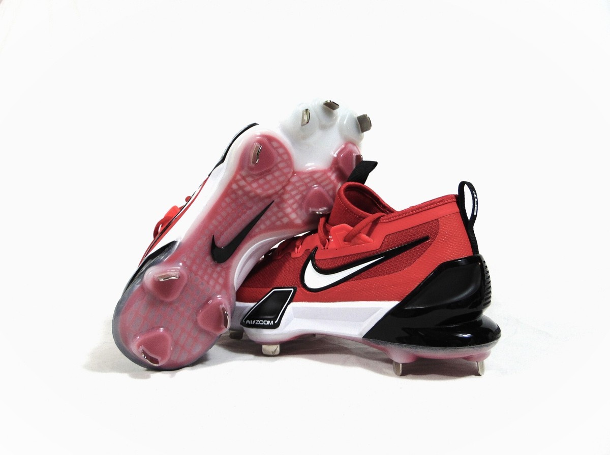 Nike Force Zoom Trout 9 Elite Low Red Baseball Cleats Sz 7 NEW