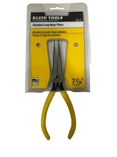klein tools Standard Long nose pliers - with spring - D301-7C