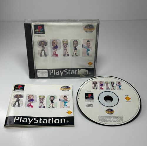 SPICE World PS1 PAL PLAYSTATION 1 COMPLETO ITALIANO PSX VIDEOGIOCO SPICE GIRL
