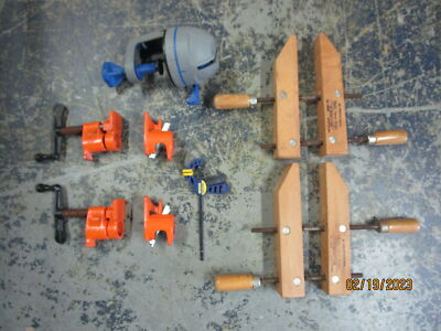 Lot Wood Working Clamps Pony Wilton & More