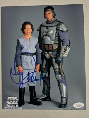 DANIEL LOGAN Star Wars signed 8x10 Photo Young Boba Fett Autograph