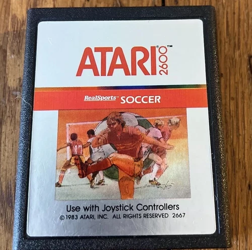 Atari 2600 Soccer Game Only