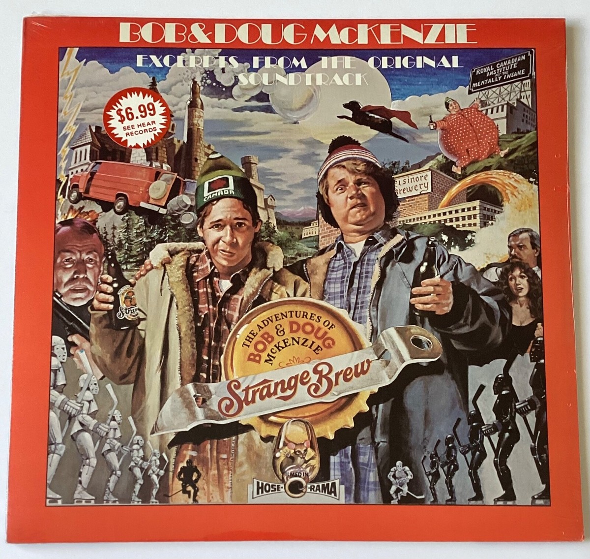 STRANGE BREW~Bob & Doug McKenzie *SEALED* Orig 1983 RARE SCTV