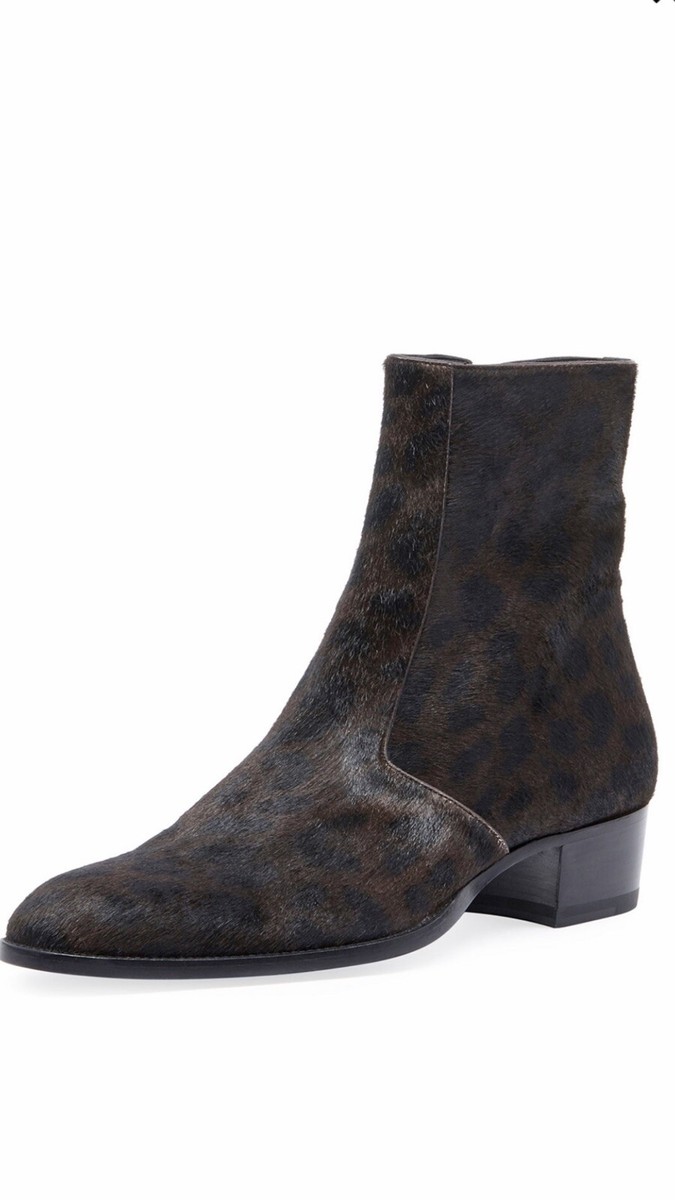 Saint Laurent Pony Hair Mens Boots. 44/11. $1575 | eBay