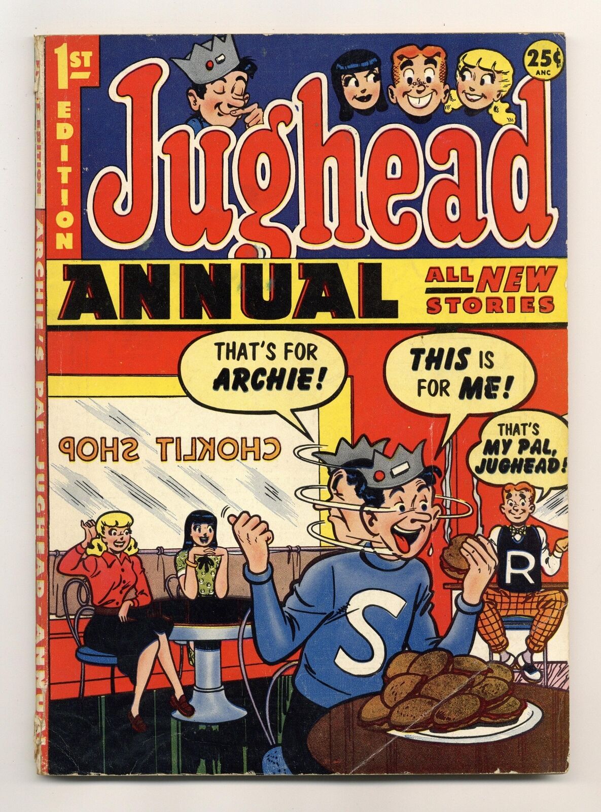 Jughead Annual #1 VG- 3.5 1953