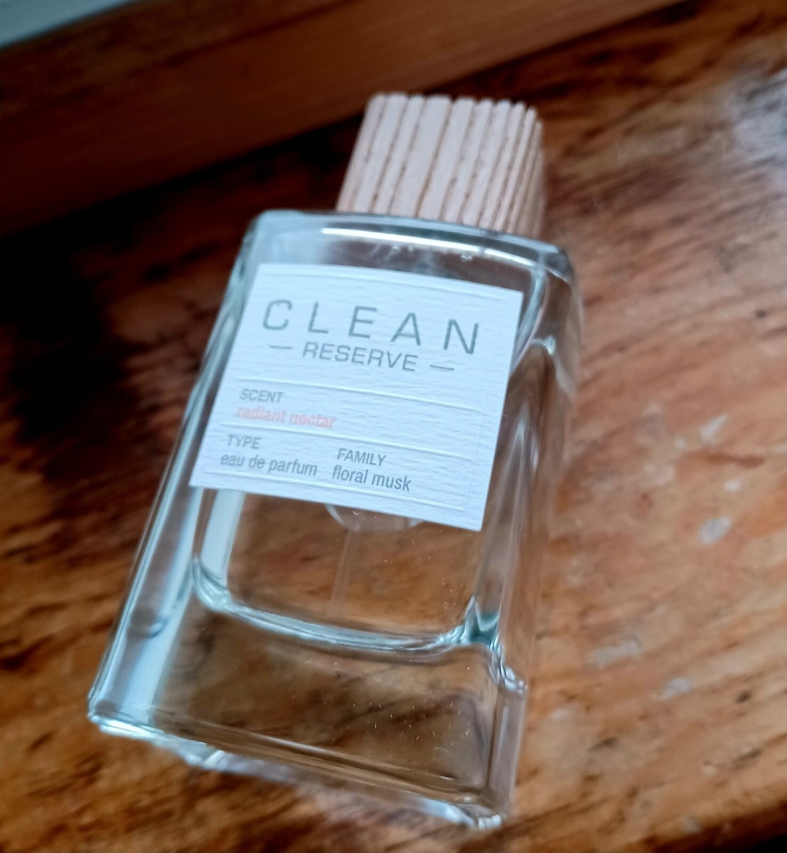 RESERVE RADIANT NECTAR CLEAN EAU DE PARFUM SPRAY 3.4oz ~ 100ML NEW