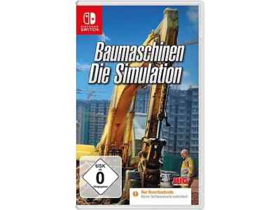 Baumaschinen Die Simulation CIAB Code in a Box Nintendo SWITCH Neu OVP
