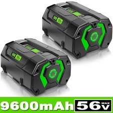 2x 9.6AH Battery For EGO 56V 56Volt BA1400 POWER Lithium Ion BA2240 BA2800T US
