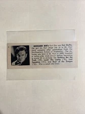 Richard Dix Not Guilty & Norma Shearer The Divorcee 1951 Hollywood Star Panel