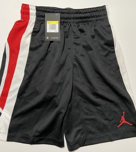 red jordan basketball shorts