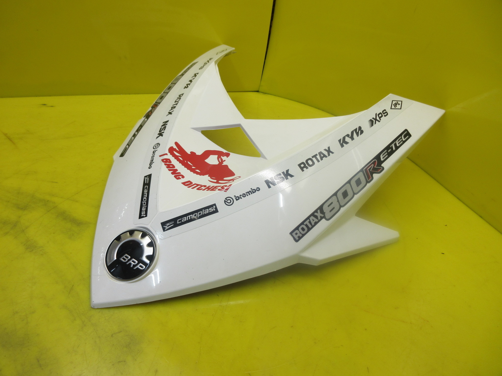 Ski-Doo Snowmobile OEM Hood Body Panel White 517304531 Rev-xp for 