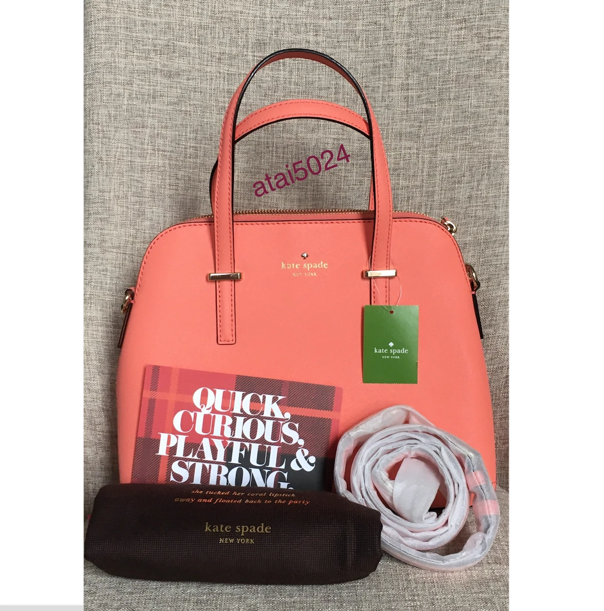 Kate Spade 'Cedar Street Maise' Satchel NEW (Guava) last one, extremely  rare!!!