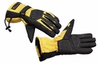 YELLOW TRACKER TEXTILE WATERPROOF THERMAL WINTER MOTORCYCLE MOTORBIKE GLOVES