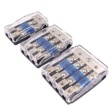 Mini ANL Blade Fuse Holder Stereo Car Audio Power Distribution Block 2/3/4 way