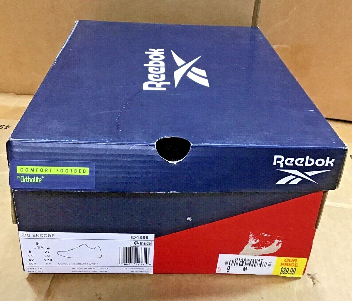 Reebok Zig Encore Blue Mens Shoes R3 | eBay