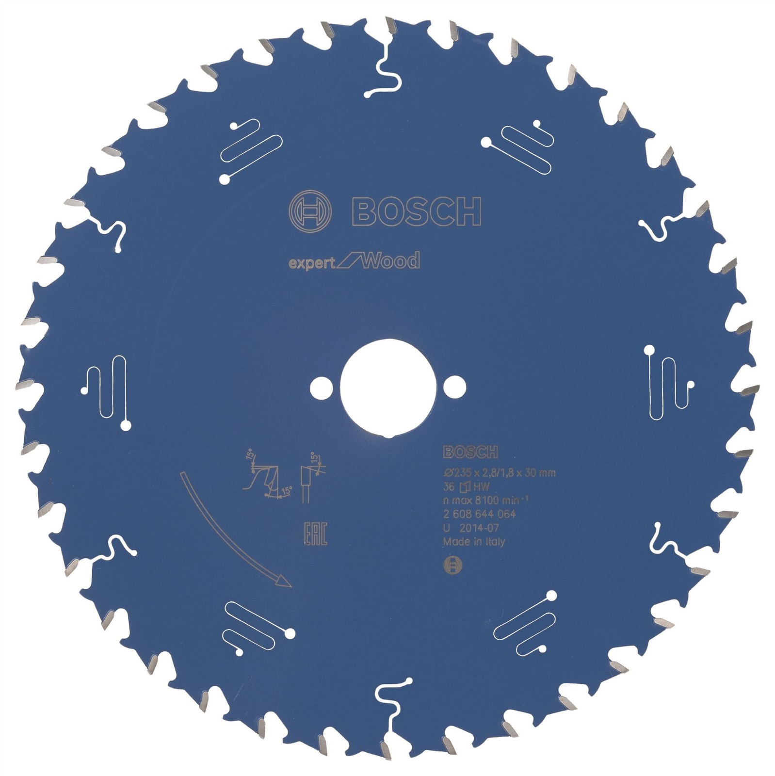 Bosch Circular saw blade Expert Wood 235x30x2,8 mm, 36 2608644064