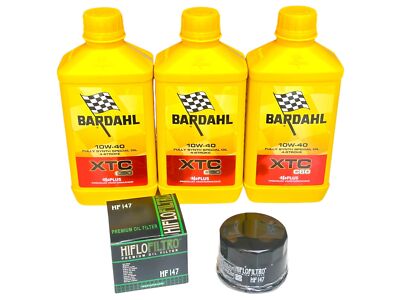 INSPEKTIONSSET ÖL BARDAHL XTC C60 10W40 +FILTER YAMAHA TMAX 500 T-MAX 2001-2007
