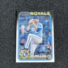 2024 Topps Series 2 - #571 John McMillon (RC) KC Royals