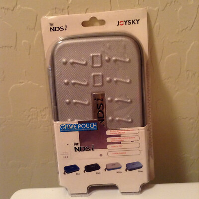 $9 NEW  NDSi  Game Airform zipped Pouch/Case  Protector Joysky SILVER color