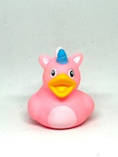 Pink Unicorn Rubber Duck 2  Ducky Bath Pool Jeep Toy