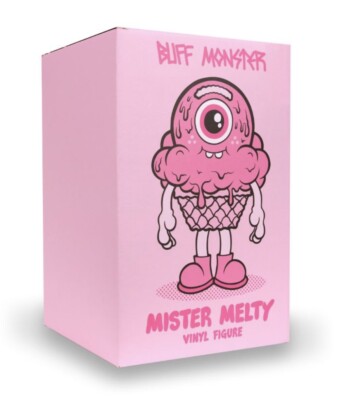 BUFF MONSTER MISTER MELTY 10” Vinyl ART FIGURE 🔥NIB🔥 Never Been
