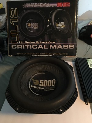critical mass subwoofer price