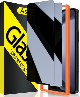 [2+1 PCS] Privacy Screen Protector for Samsung Galaxy Z Fold 6 9H Hardness Anti