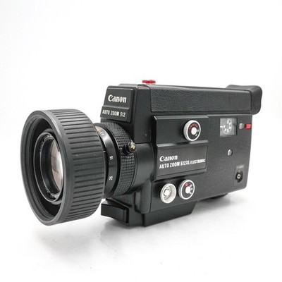 Canon Auto Zoom 512XL Electronic Super 8 Cine Film Camera - Manual