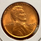 1945-D Lincoln Wheat Cent Penny GEM RED BU From an Original Bank Roll