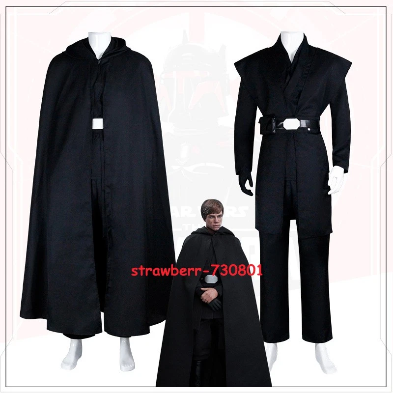 Luke Skywalker Disfraz Disfraz Halloween Uniforme Genial Hombres Fiesta Conjunto Completo Conjunto Foto 2 de 4