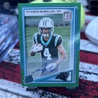 2025 Donruss Tetairoa McMillan Rated Rookie Green Press Proof Auto #314 OROY!