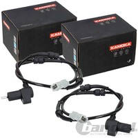 2X Kamoka ABS-SENSOR Raddrehzal Hinten Passend FüR Peugeot 406 | 1060372