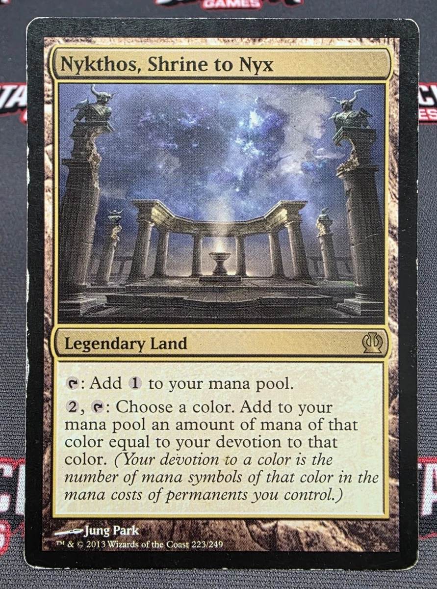 Nykthos, Shrine to Nyx Theros Regular for sale online | eBay