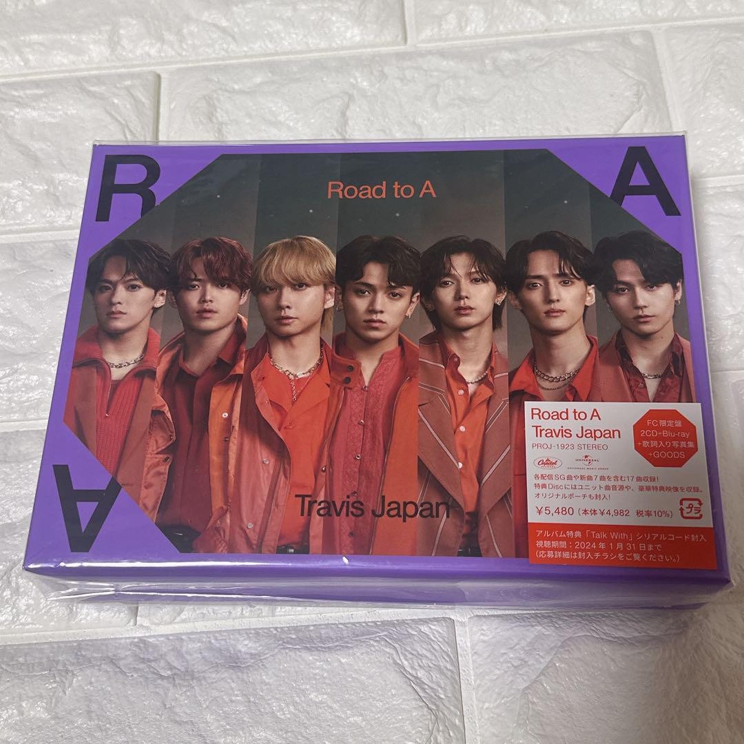 Travis Japan/Road to A　FC限定　Blu-ray Travis Japan Road to A Blu-ray FC Limited Edition | eBay