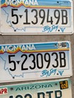 Lot of 10 US license plates from various states for one bid — photo 2