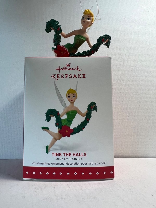 Disney's Fairies "Tink The Halls" Artist Crafted  2015 NIB