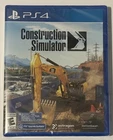 Construction Simulator (PlayStation 4, PS4 New sealed