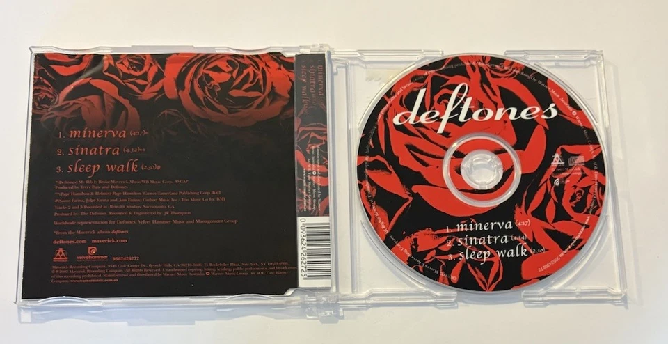 DEFTONES - Minerva CD Single - Good Condition - Free Aus Post! — 第 3/3 张图片