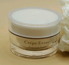 Crepe Erase Overnight Facial Plumping Treatment 1.7 fl oz New Without Box Seal