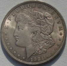 1921 USA Silver Morgan Dollar 38mm 26.77g KM# 110, very nice detail