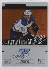 2024 Credentials 2024-25 Upper Deck Update Orange 8/45 Matthew Kessel Auto 0bn4
