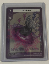 Kaijudo TERROR PIT Winter Champs PROMO  Near Mint