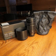 Panasonic Leica DG Vario-Elmarit 50-200mm f/2.8-4 ASPH. POWER O.I.S. Lens *OBX*