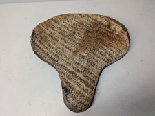 Harley Knucklehead Milsco Solo Seat Pad - Horsehair!