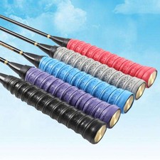 10pcs Tennis Badminton Racket Grip Tape Anti Slip Soft Racket Grip Wrap Overgrip