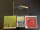 Vintage 1973 Pink Floyd Dark Side of the Moon Vinyl LP w/ 2 Posters, 2 Stickers