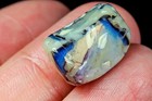 9.4Ct Natural Australian Lightning Ridge Opal Nugget Polished Carved YPWS515 — photo 2