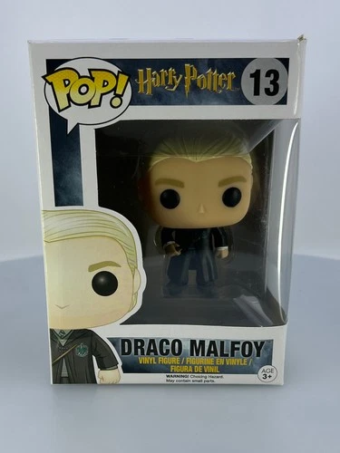 Funko POP! Harry Potter Draco Malfoy #13 Vinyl Figure NOT MINT