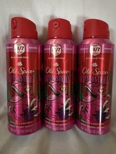 NEW Old Spice Dark Berry Scent Aluminum Free Underarm Body Spray for Men 3 Pack
